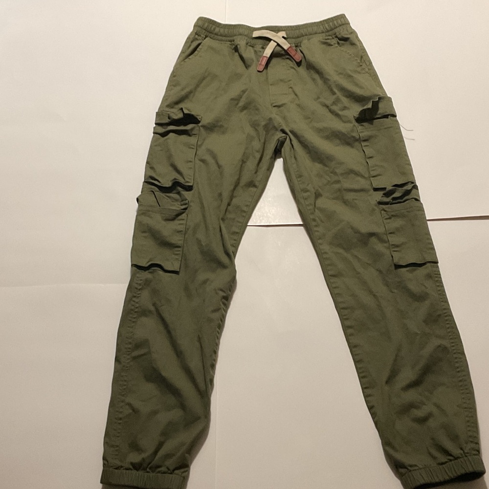 Olive Cargo Pants for boys